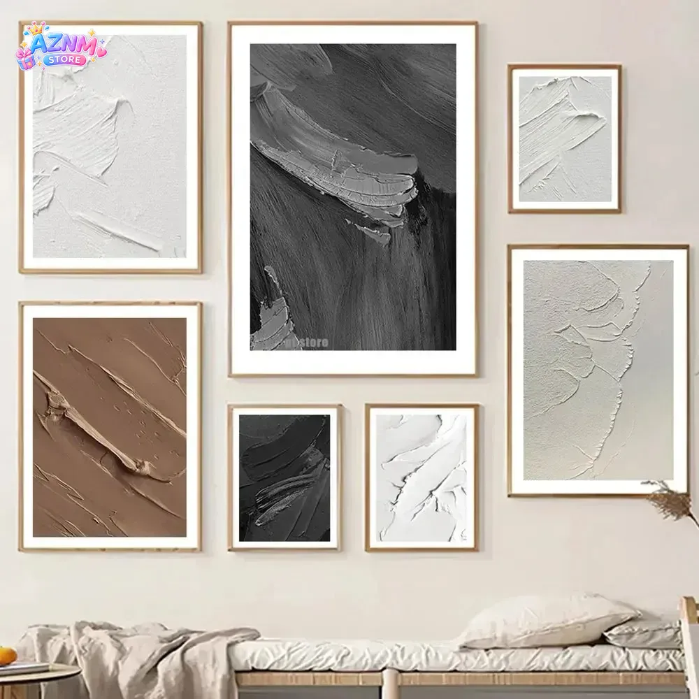 3D Printing Wall - 2026 Black And White Texture 3D