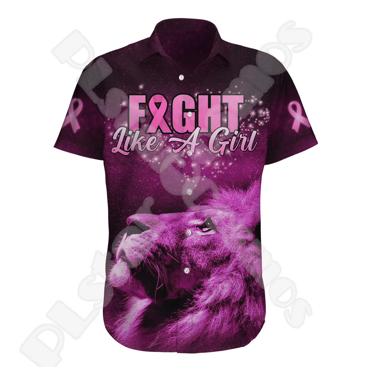 3D Printing Cancer - Custom Name Breast Cancer Fighter Pink