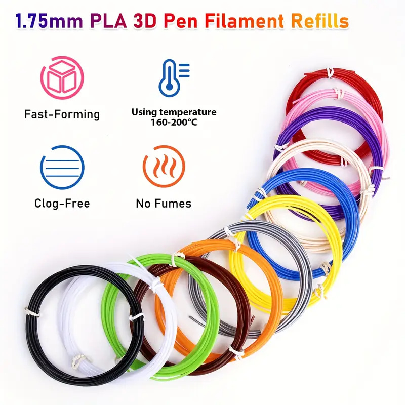 40/32/30 Colors PLA Filament f - đánh giá và giá 3D Printing Nylon Filament
