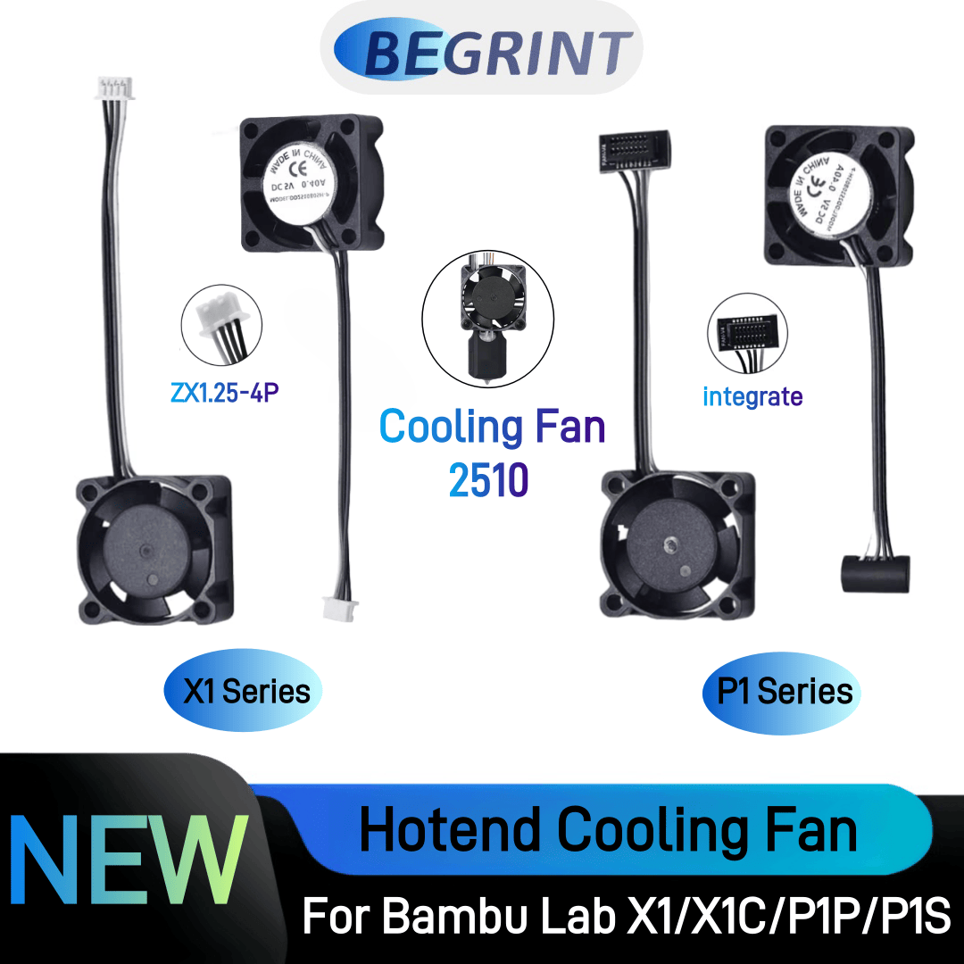 2510 Fan for Bambu Lab X1/P1 H - đánh giá và giá 3D Printing Laboratory