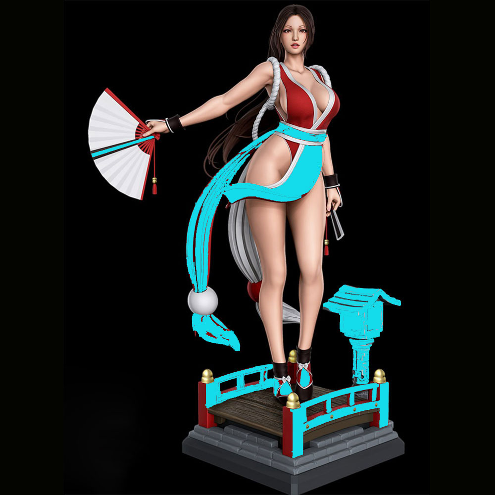 1/24 Sexy Long-Haired Girl Min - đánh giá và giá 3D Printing Nyc