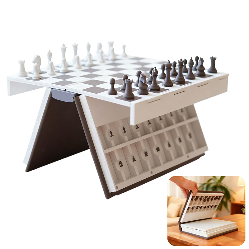 Chess Set 3D Printed Book Fold - đánh giá và giá 3D Printing Chess