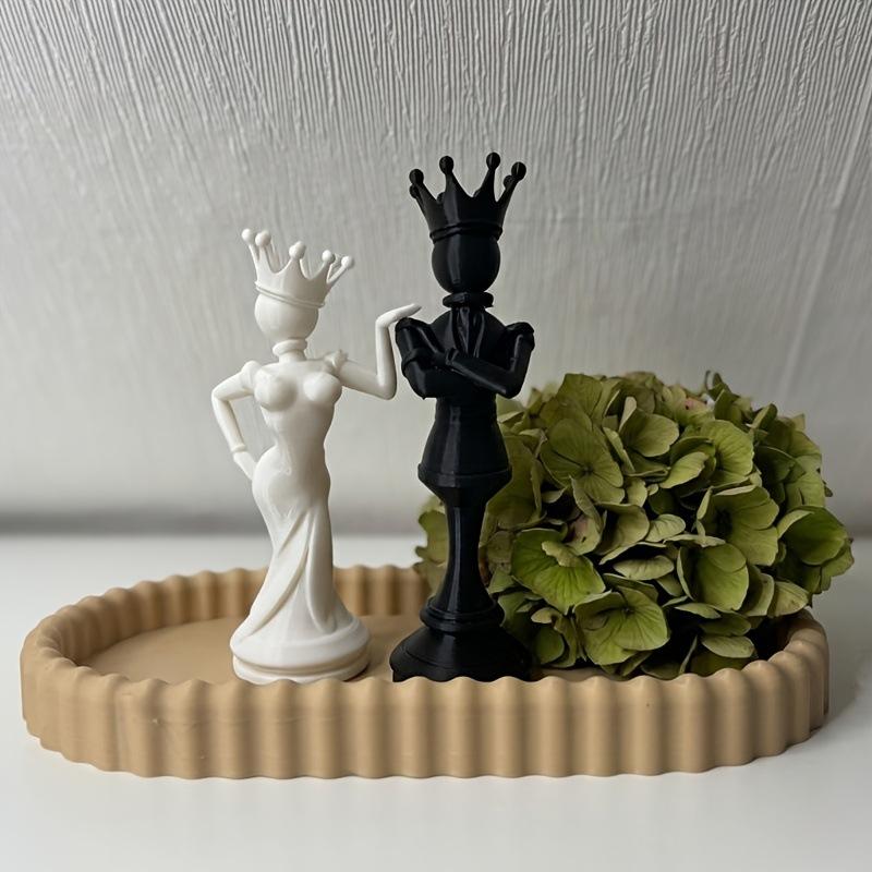 2Pcs 3D Printed Chess Couple S - đánh giá và giá 3D Printing Chess
