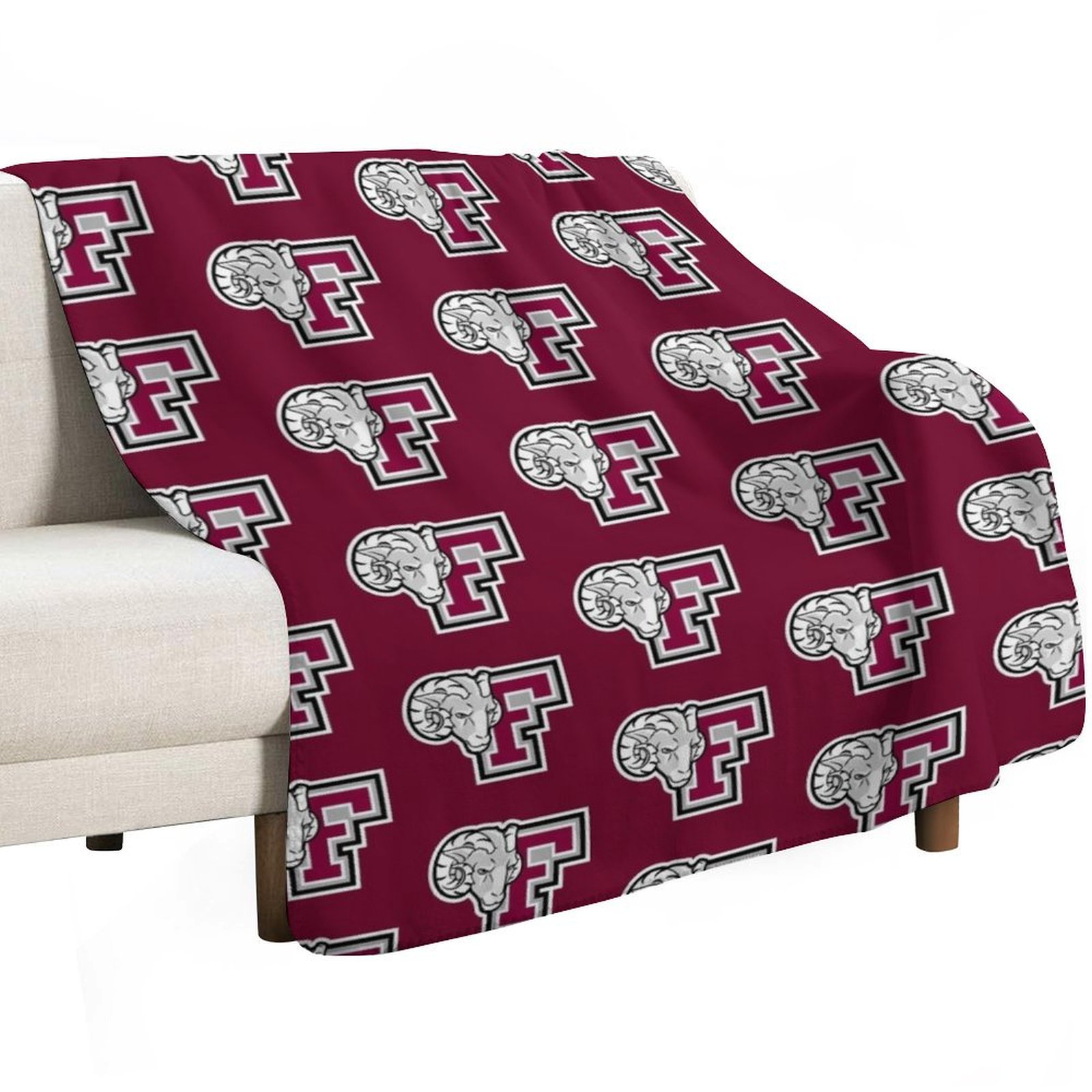 The Fordham Icon Throw Blanket - đánh giá và giá 3D Printing Icon