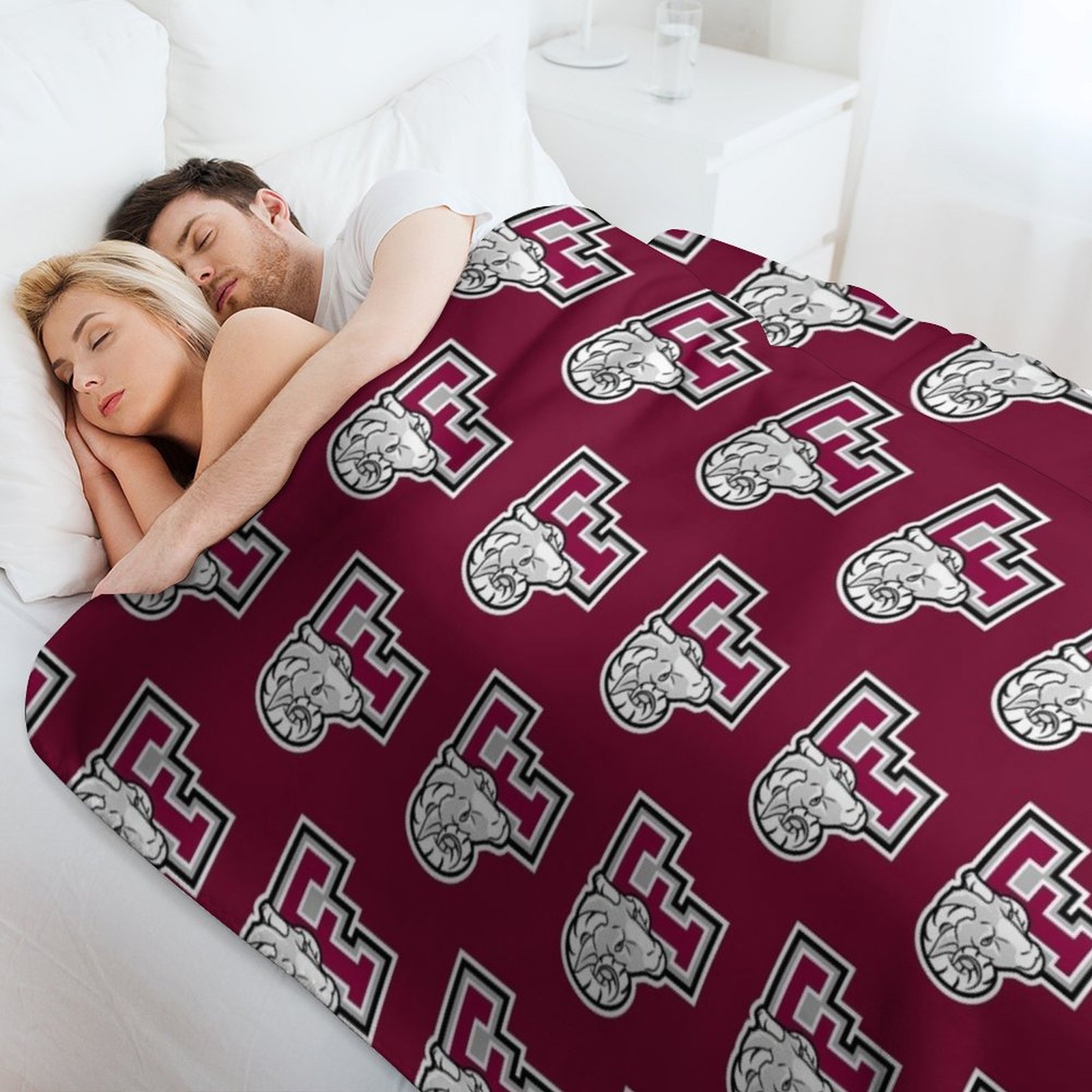 The Fordham Icon Throw Blanket - đánh giá và giá 3D Printing Icon