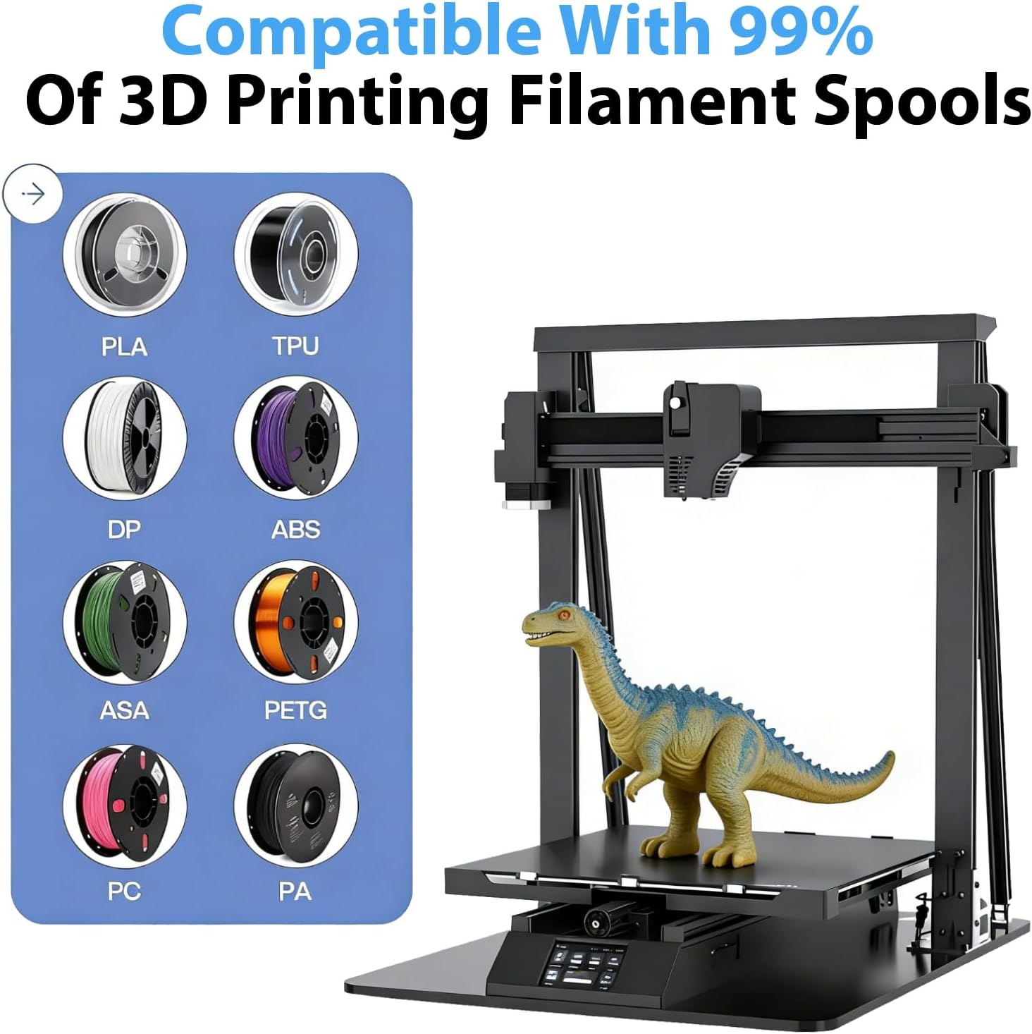 Upgraded 3D Printer Black Fila - đánh giá và giá 3D Printing Nylon Filament
