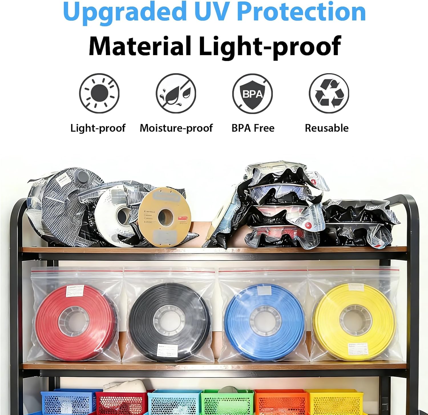 Upgraded 3D Printer Black Fila - đánh giá và giá 3D Printing Nylon Filament