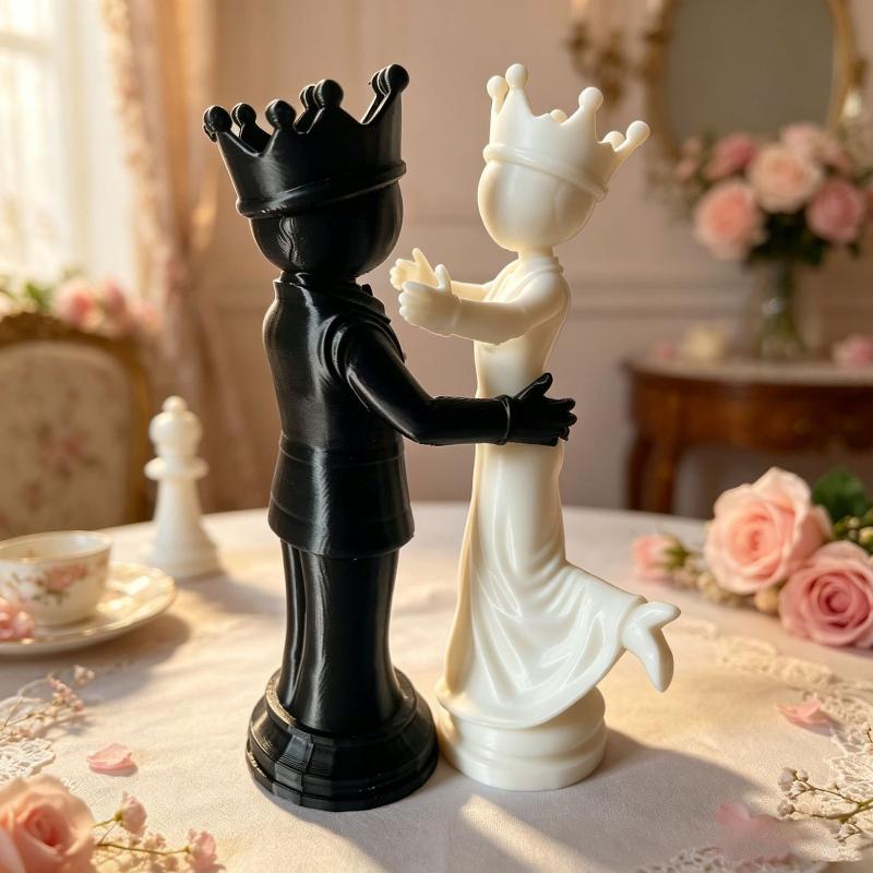 Creative 3D Printed Chess King - đánh giá và giá 3D Printing Chess