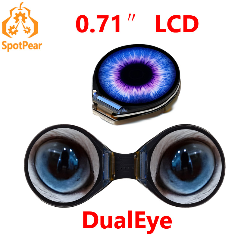 Waveshare 0.71inch Double Eye  - đánh giá và giá Raspberry Pi 3D Print