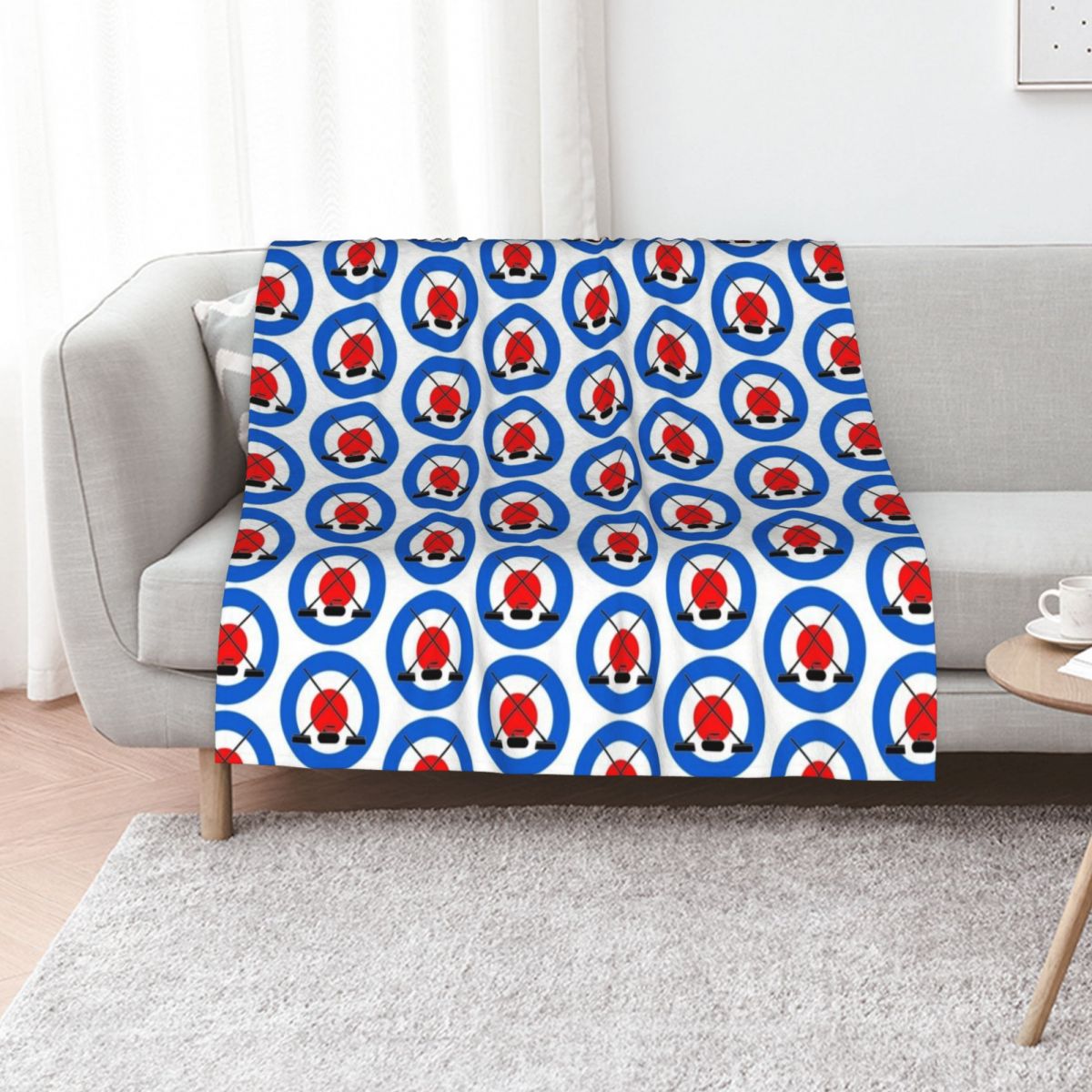 curling icons Throw Blanket Li - đánh giá và giá 3D Printing Icon