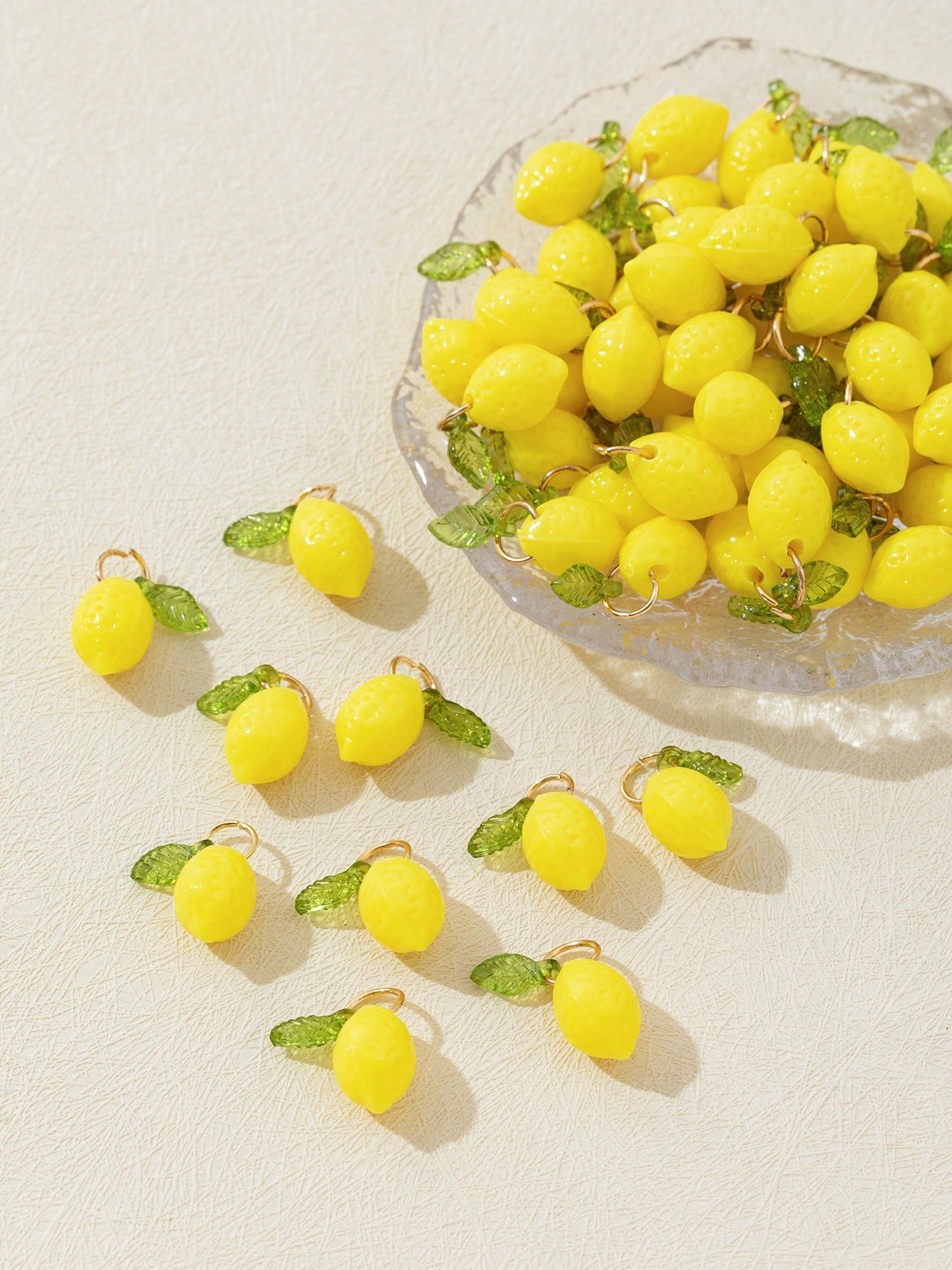 10Pcs 3D Lemon Resin Charms Pe - đánh giá và giá 3D Printing Earrings