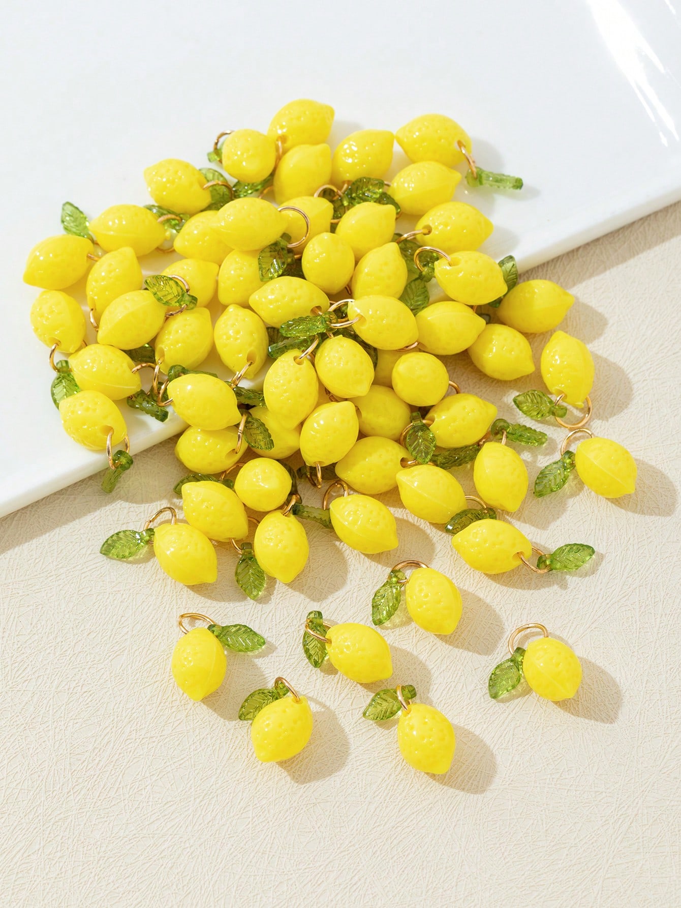 10Pcs 3D Lemon Resin Charms Pe - đánh giá và giá 3D Printing Earrings