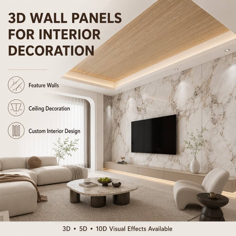 Anbest 3D Printed WPC Wall Pan - đánh giá và giá 3D Printing Wall