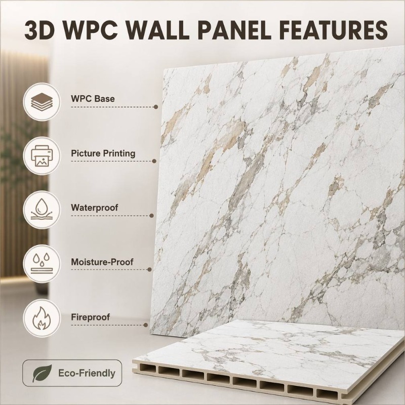 Anbest 3D Printed WPC Wall Pan - đánh giá và giá 3D Printing Wall