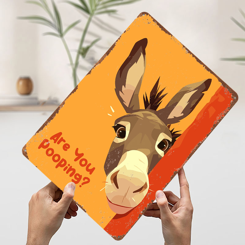 Funny Donkey Cartoon With Ques - đánh giá và giá 3D Printing Question