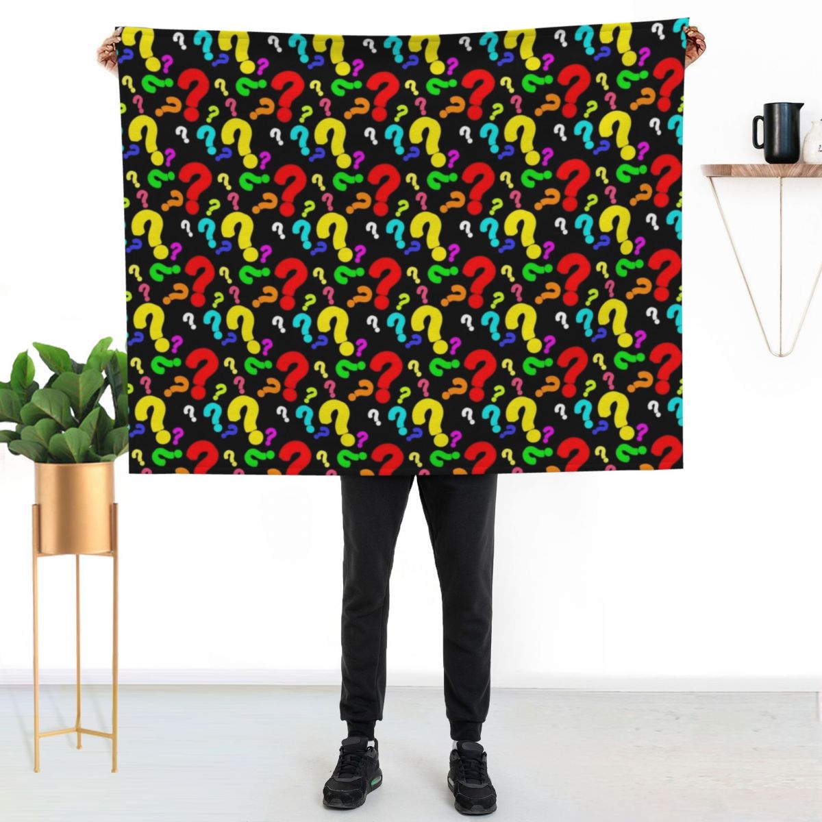 Colorful Question Mark Pattern - đánh giá và giá 3D Printing Question