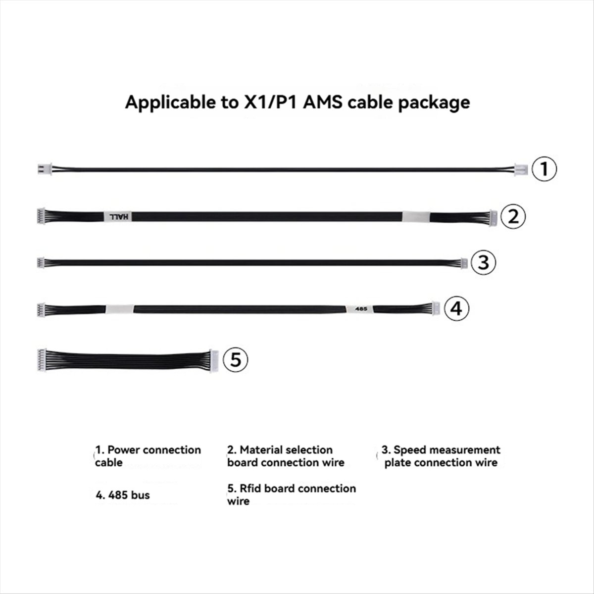 A64I 5PCS Cable Pack High Qual - đánh giá và giá 3D Printing Laboratory