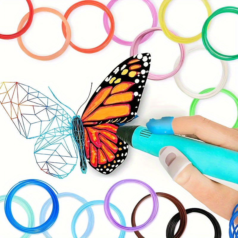 20 Color 3D Printing Pen Set D - đánh giá và giá 3D Printing Nylon Filament
