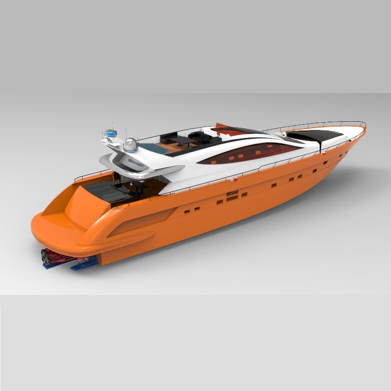 New RC Remote Control 120cm M- - đánh giá và giá 3D Printing Rc Boat