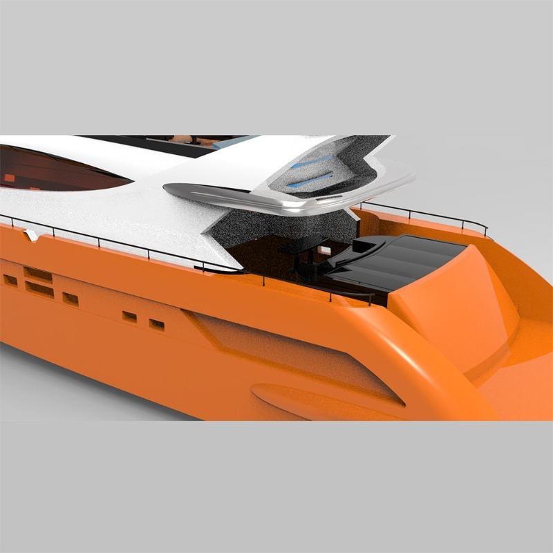 New RC Remote Control 120cm M- - đánh giá và giá 3D Printing Rc Boat