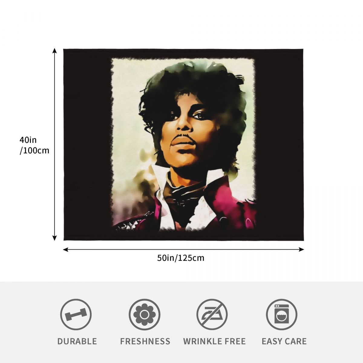 Prince legendary pop icon pop  - đánh giá và giá 3D Printing Icon