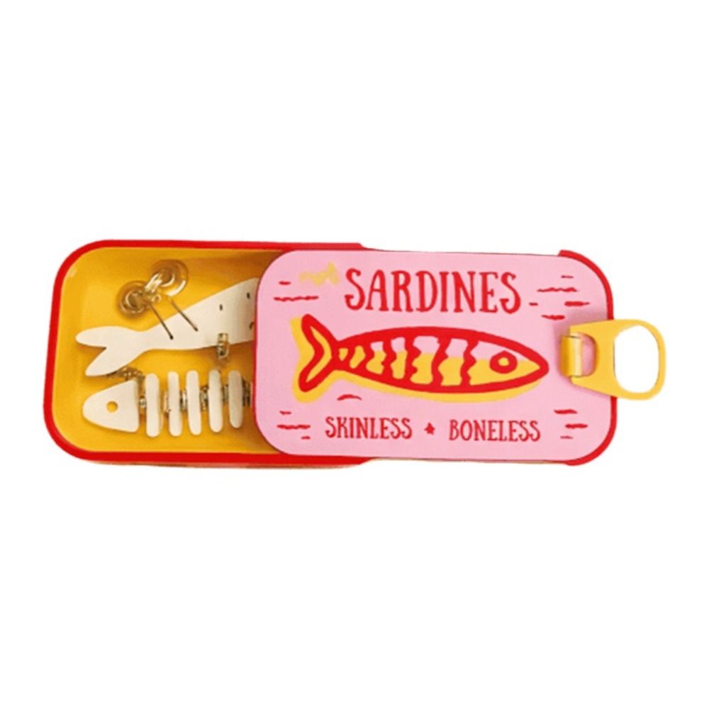 3D Printed Sardine Tin Jewelry - đánh giá và giá 3D Printing Earrings