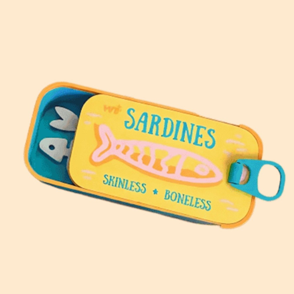 3D Printed Sardine Tin Jewelry - đánh giá và giá 3D Printing Earrings