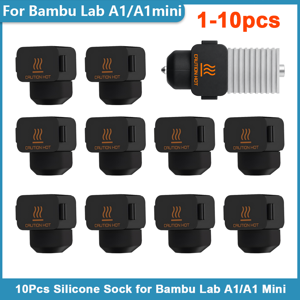 10Pcs Silicone Sock for Bambu  - đánh giá và giá 3D Printing Laboratory