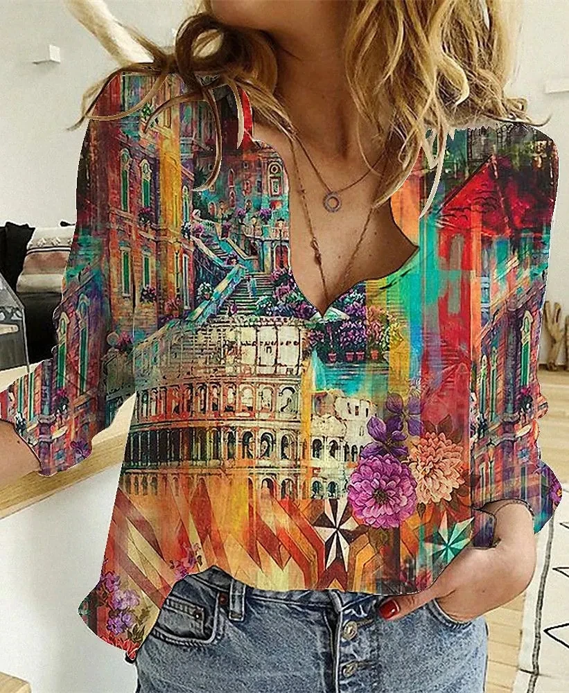 Elegant Loose Shirt Woman Week - đánh giá và giá 3D Printing Cancer