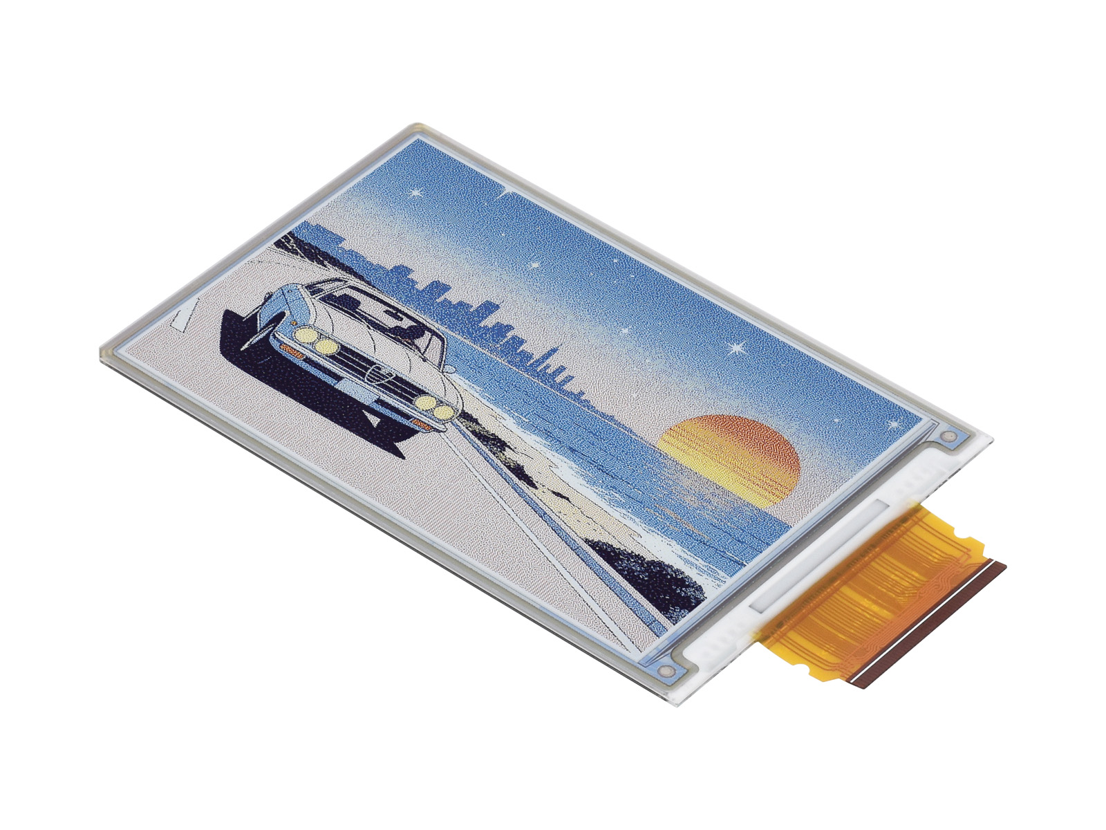 Waveshare 3.6inch E Ink Spectr - đánh giá và giá Raspberry Pi 3D Print