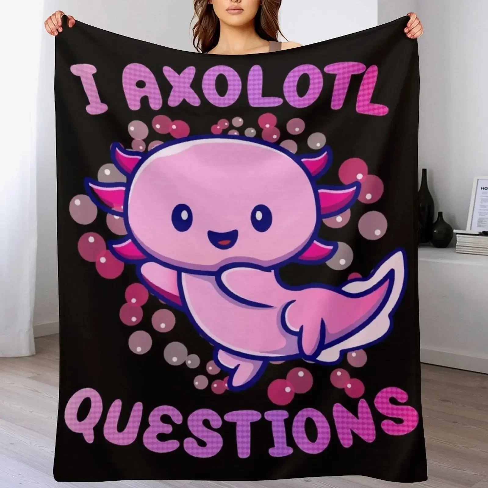 i axolotl questions Throw Blan - đánh giá và giá 3D Printing Question