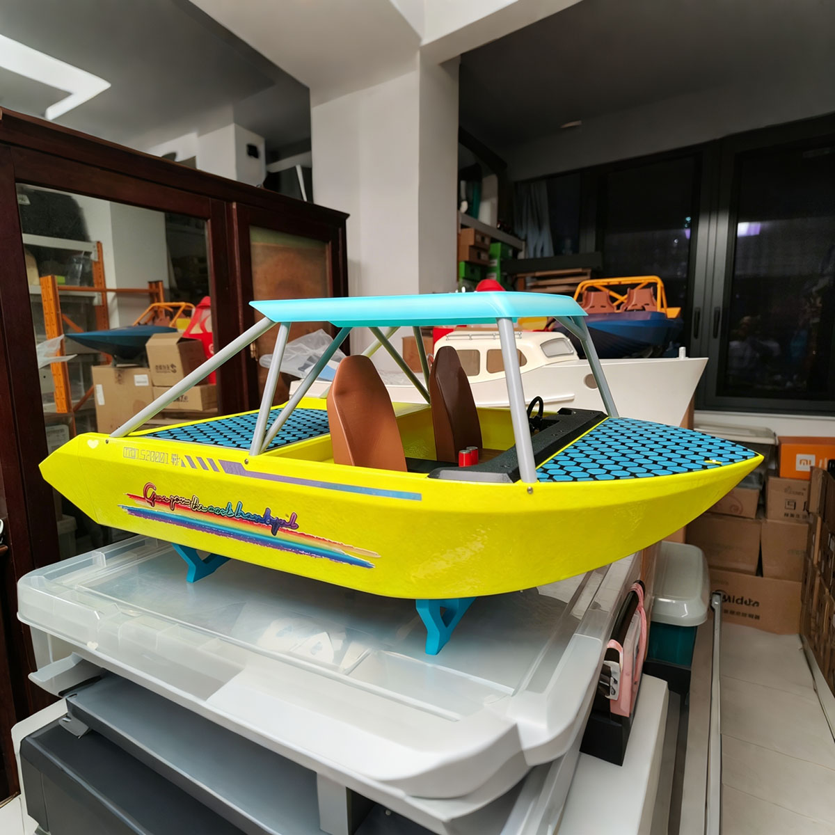 RC Speed ​​Boat 64.5cm with Au - đánh giá và giá 3D Printing Rc Boat