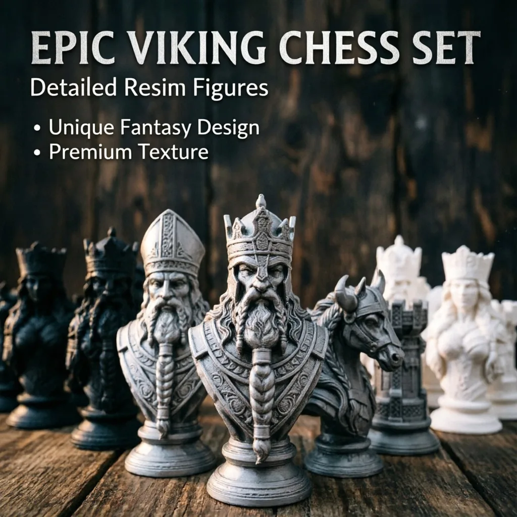 10cm 3D Printed Chess Pieces,  - đánh giá và giá 3D Printing Chess