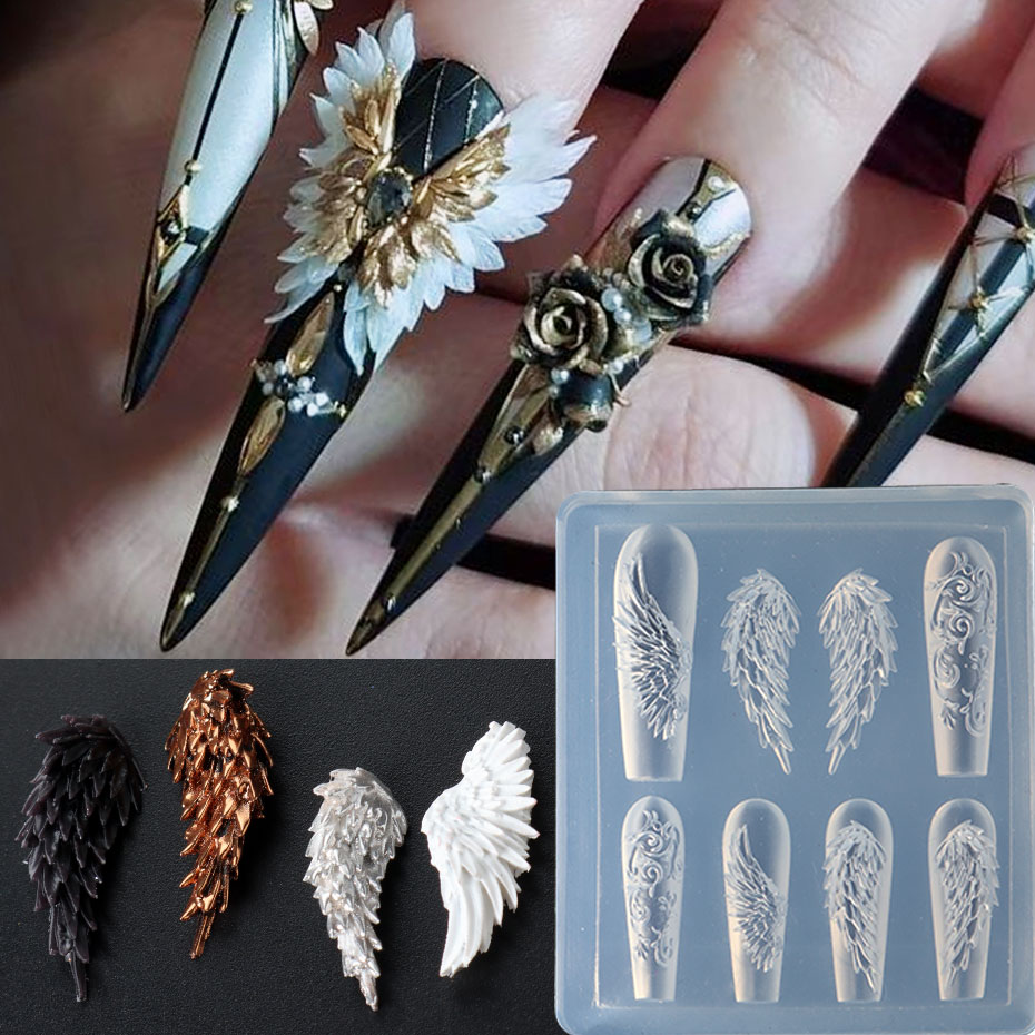 1pcs 3D Charming Feather Wings - đánh giá và giá 3D Printing Template