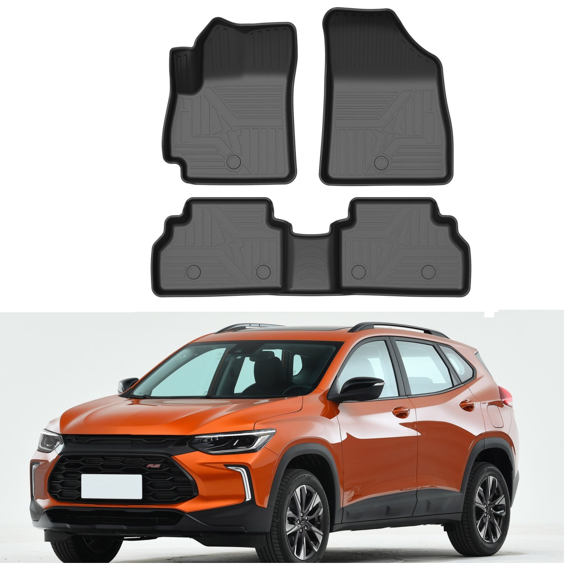 Floor Mats For Chevrolet Track - đánh giá và giá 3D Printing Tpe