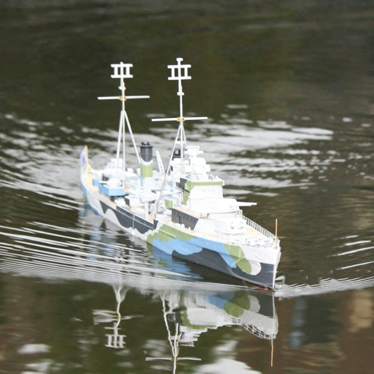 1/200 RC Boat 77cm Linxian-cla - đánh giá và giá 3D Printing Rc Boat